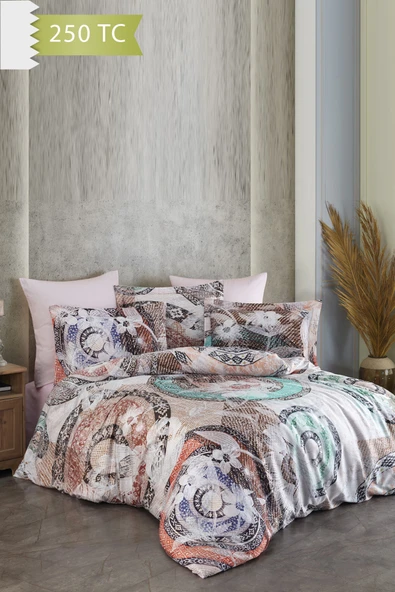 Varol 250 TC Bambu Karışımlı Pamuk Saten Nevresim Takımı – Tek Kişilik - FİOSOLE ürün görseli 1