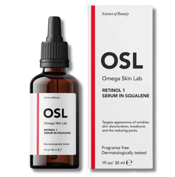 Osl Omega Skin Lab Retinol 1 Serum In Squalene 30 ml ürün görseli 1