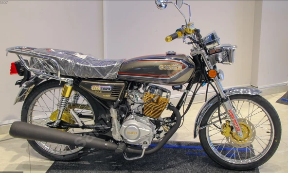 Kuba Çita 50-rx Gold Motosiklet Gri ürün görseli 1