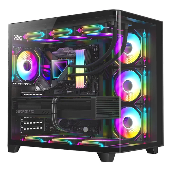 Dragos DRx7377 i7 12700KF 32GB DDR5 Ram 1TB NVMe SSD 12GB RTX5070 Oem Paket ürün görseli 1