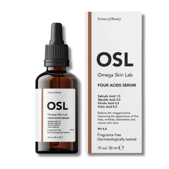 Osl Omega Skin Lab Four Acids Serum 30 ml ürün görseli 1