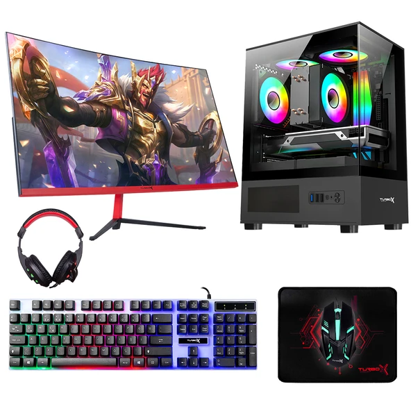 Turbox Tx6013 i5 6400 16GB DDR4 512GB SSD 4GB RX550 23.6 75Hz Curved Oem Paket ürün görseli 1