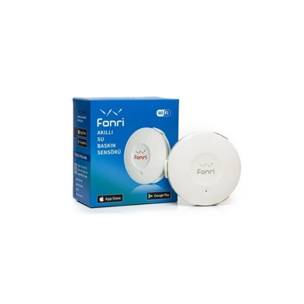 Fonri NAS-WS02W Akıllı Su Baskın Sensörü Fonri NAS-WS02W Akıllı Su Baskın Sensörü ürün görseli 1