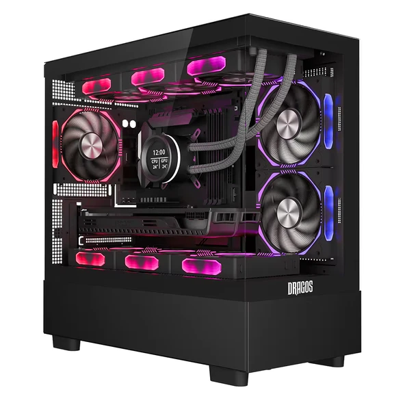 Dragos DRx7527 Ryzen 5 7600 32GB DDR5 Ram 1TB M2 NVMe SSD 16GB RX9070XT Oem Paket ürün görseli 1