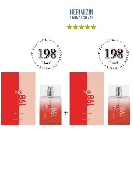 198 + 198  Kadın Parfüm Edp  Floral - Mnms1982 ürün görseli 1