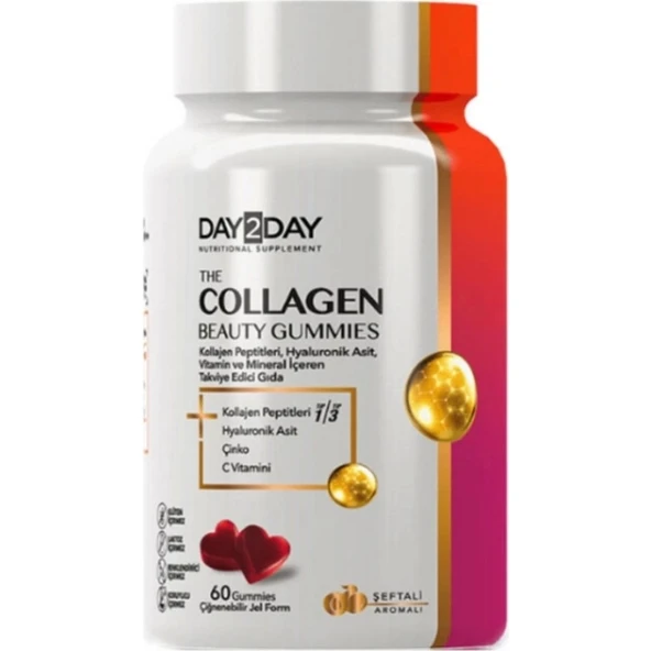 The Collagen Beauty Gummies 60 Gummies Çiğnenebilir Tablet ürün görseli 1