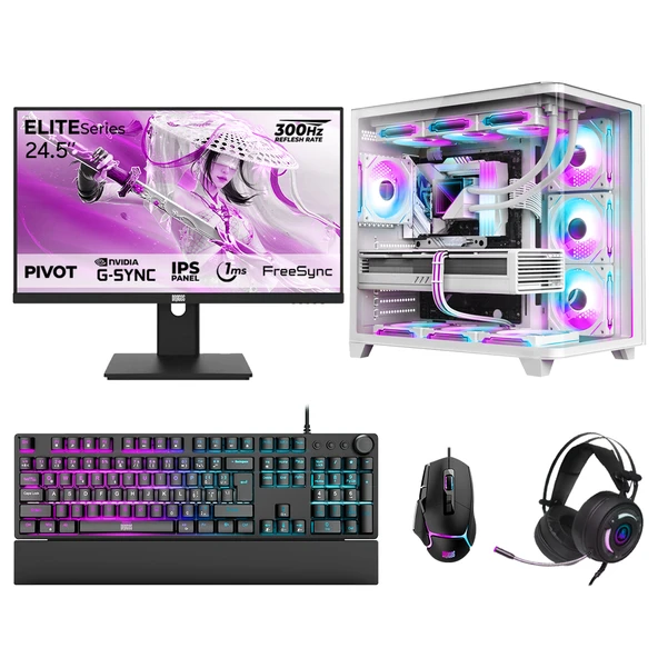 Dragos DRx7835 Ryzen 7 7700 32GB DDR5 1TB NVMe 12GB RTX5070 24.5 İnç 300Hz 1ms Oem Paket ürün görseli 1