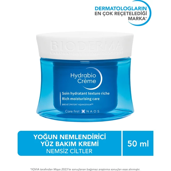 Hydrabio Cream Hyalüronik Asit Niasinamid E Vitamini İçeren Yoğun Nemlendirici Yüz Bakım Kremi 50 ml ürün görseli 1