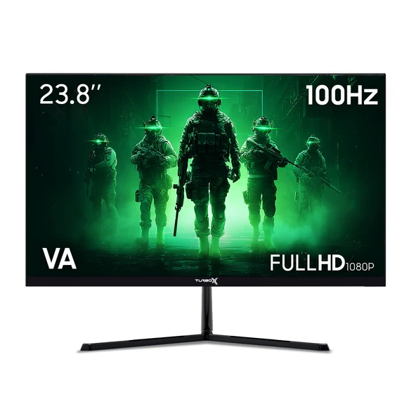 Turbox Ranger  Mt-L238FHD100 100Hz 2ms Vga Hdmi 1920x1080 23.8 inç Flat Frameless Monitör ürün görseli 1