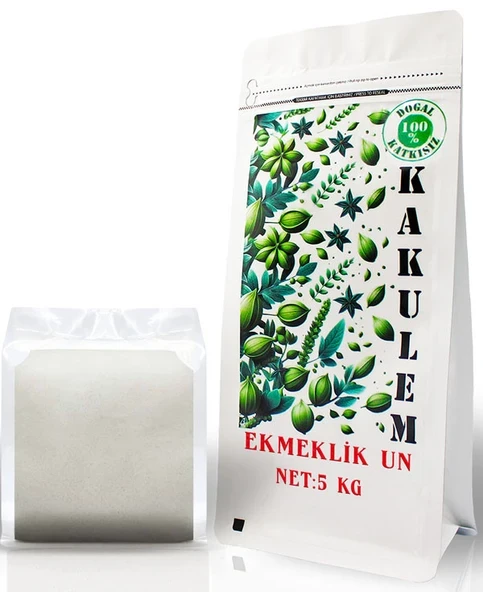 KAKULEM SERTİFİKALI Ata Tohum Ekmeklik Tam Buğday Unu 5 KG ürün görseli 1