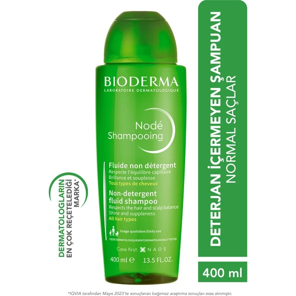 Node Fluid Shampoo Deterjan İçermeyen Saç Bakım Şampuanı 400 ml ürün görseli 1