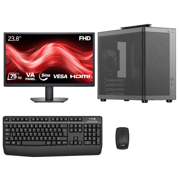 Turbox Tx8303 Ultra 5 225 16GB DDR5 Ram 1TB NVMe 23.8 inç Monitör Oem Paket ürün görseli 1