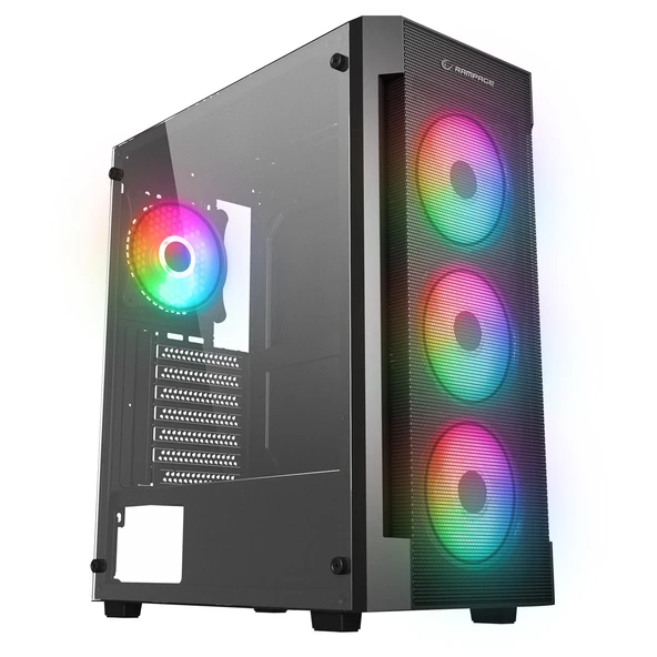Rampage VIGILANT Mesh 650W Siyah