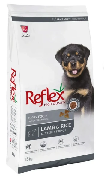 Reflex Kuzu Etli Pirinçli 15 kg Yetişkin Köpek Maması ürün görseli 1