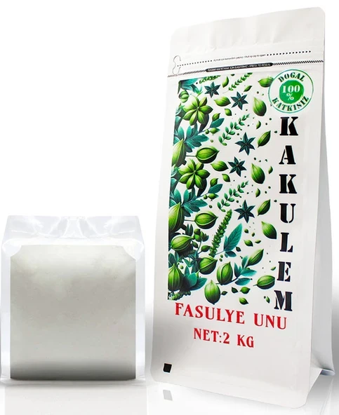 KAKULEM GLUTENSİZ SERTİFİKALI Fasulye Unu 2 KG ürün görseli 1