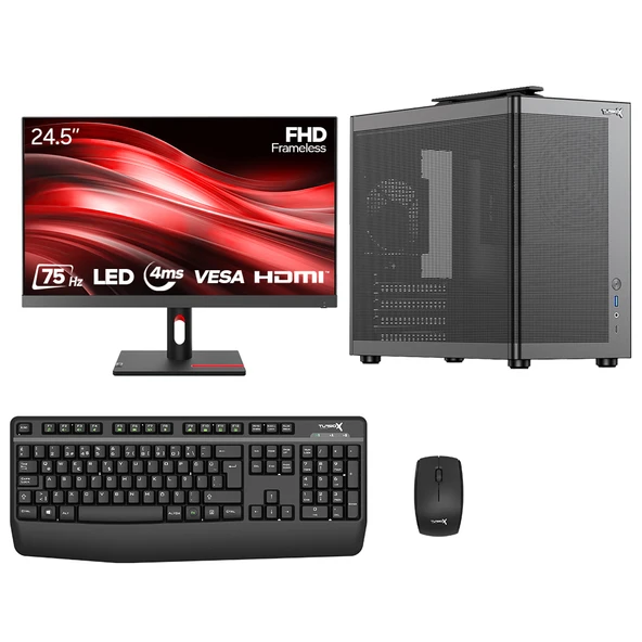 Turbox Tx8336 Ultra 5 225 16GB DDR5 Ram 256GB NVMe 24.5 inç Monitör Oem Paket ürün görseli 1