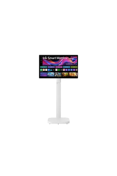 LG 31.5" Swing 32U889SA-W 5ms 4K UHD IPS Dokunmatik Tekerlekli Standlı Smart Monitör ürün görseli 1
