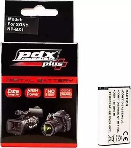 Pdx Sony Np Bx1 Fotoğraf Makinesi Bataryası ürün görseli 1