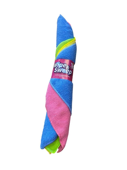 TWİN STAR WİPE &SWEEP 4LÜ MİKROFİBER BEZ 40CM *40CM 40*40 ürün görseli 1