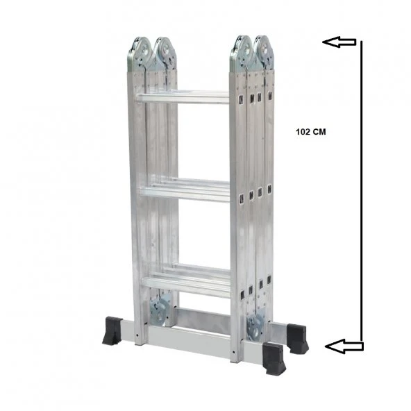 BEYKON 3.70 M KALIN PROFİL AKROBAT MERDİVEN - Resim 3