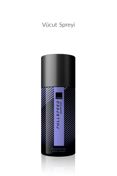 Avon Full Speed Quantum Sprey Deodorant 150ml ürün görseli 1