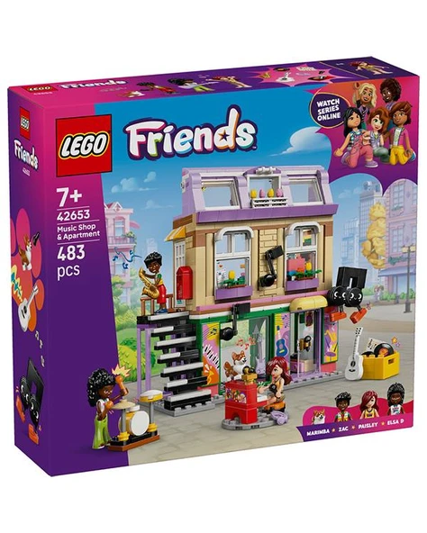 Lego Friends Müzik Mağazası ve Daire 42653 ürün görseli 1