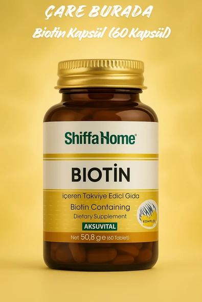 Biotin Kapsül (60 Kapsül) ürün görseli 1