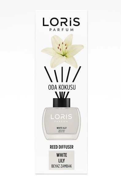 Beyaz Zambak Çubuklu Oda Kokusu 120 ML ürün görseli 1