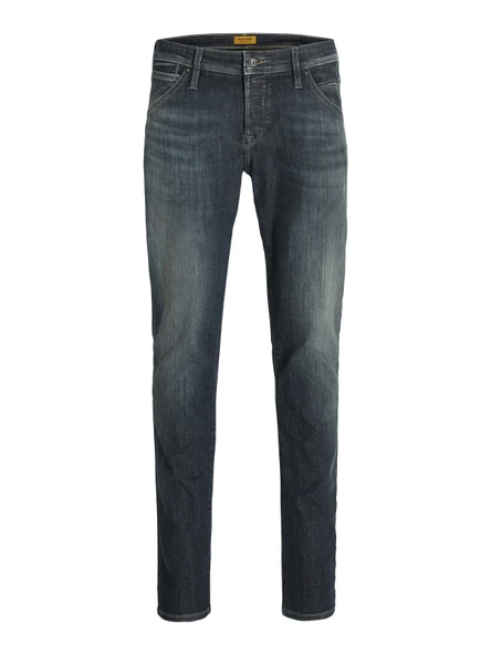 JACK JONES Erkek Rahat Kesim Kot Pantolon 12278082 ürün görseli 1