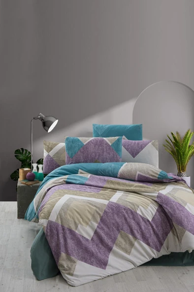BELLA HOME %100 PAMUK TEK KİŞİLİK NEVRESİM TAKIMI ürün görseli 1