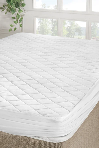 Pierre Cardin Pamuk Sıvı Geçirmez Kapitone Fitted Alez 140X200 ürün görseli 1