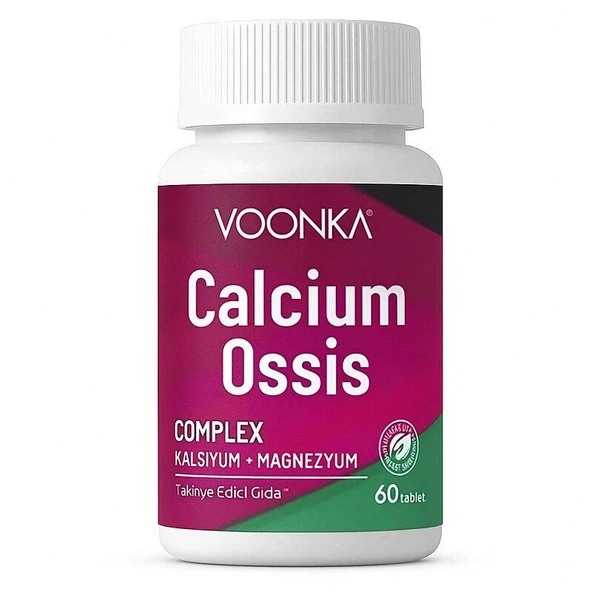 Voonka Calcium 60 Tablet ürün görseli 1
