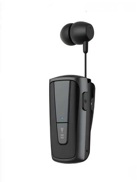 BT 5.4 100mAh Titreşimli Yaka Klipsli Bluetooth Kulaklık - 10M Menzil, Universal Uyumlu, 35CM ürün görseli 1