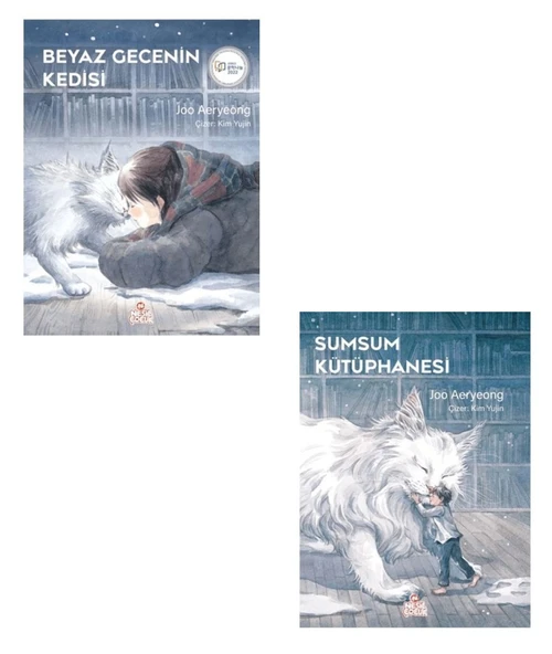 Joo Aeryeong Sei 2 Kitap (Beyaz Gecenin Kedisi + Sumsum Kütüphanesi) ürün görseli 1