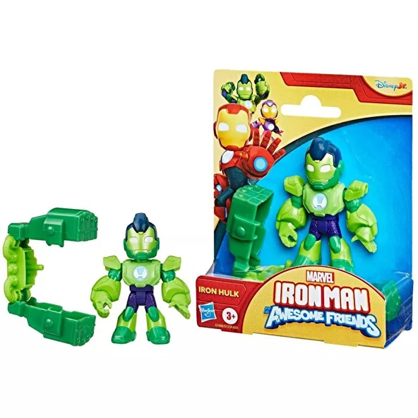 Marvel And His Awesome Friends Figürleri G1254 G1468 Iron Hulk ürün görseli 1