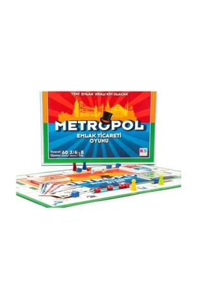 Ks Games Metropol Emlak Ticaret Oyunu ürün görseli 1