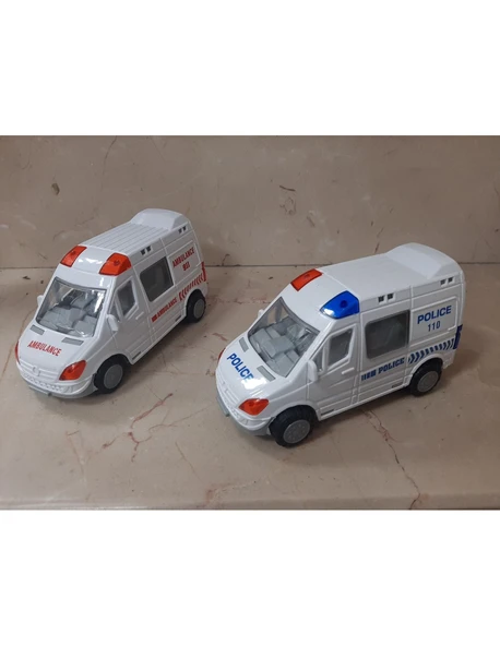 Sürtmeli Polis ve İtfaiye Minibüsleri - Resim 7