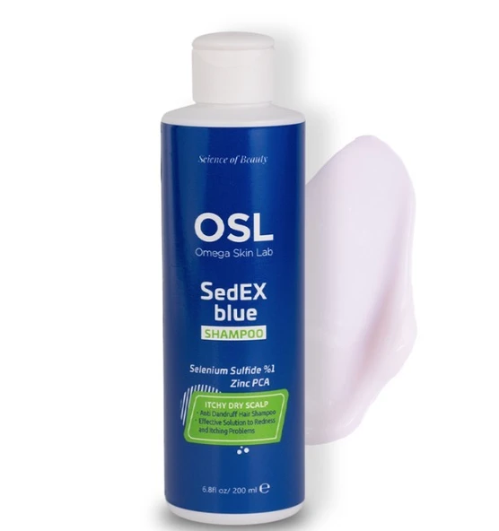 Osl Omega Skin Lab Sedex Blue Kepek Karşıtı Şampuan 200 ml ürün görseli 1