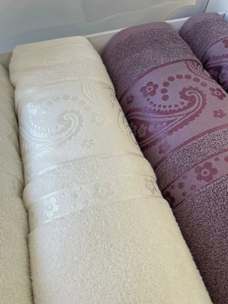 FİESTA %100 PAMUKLU HAMAM TAKIMI - Resim 2