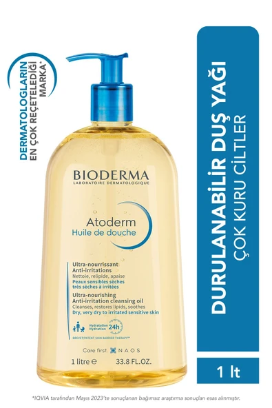 Bioderma Atoderm Huile De Douche Shower Oil 1000 ml ürün görseli 1