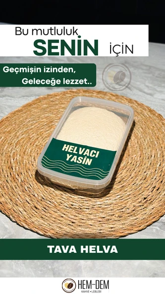 Helvacı Yasin Tava Helva 450 gr ürün görseli 1