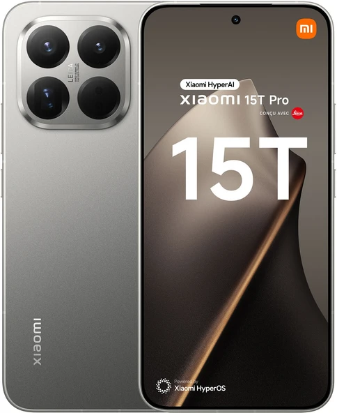 PTTAVM: Xiaomi 15T Pro 12GB 512GB Gri (İthalatçı Garantili)
