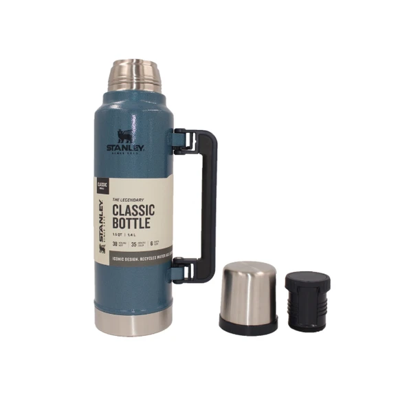 Stanley Klasik Vakumlu Çelik Termos 1,4 L Mavi ürün görseli 1