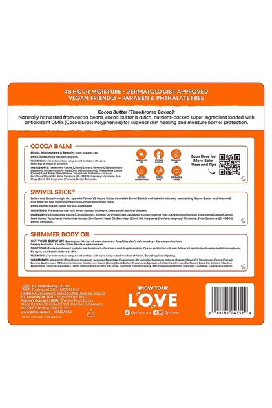 Palmers Cocoa Butter Moisture & Glow Cilt Bakım Seti - Resim 2