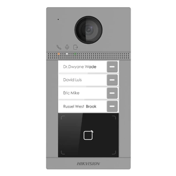 HIKVISION Hikvision DS-KV8413-WME1 Villa Tipi Dis Ortam Interkom Cihazi ürün görseli 1