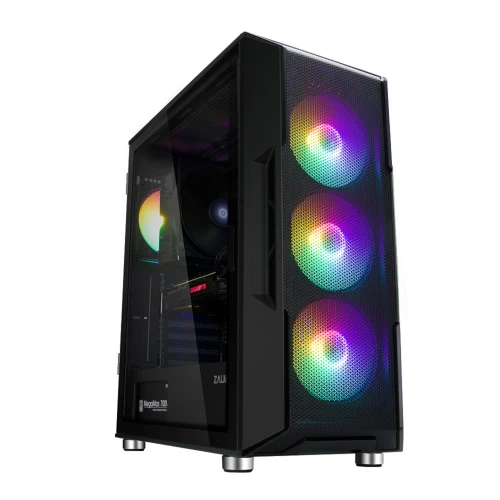 ZALMAN I3 NEO, MegaMax, 700W 80+, Mesh Panel, Tempered Glass, RGB, ATX GAMING KASA ürün görseli 1