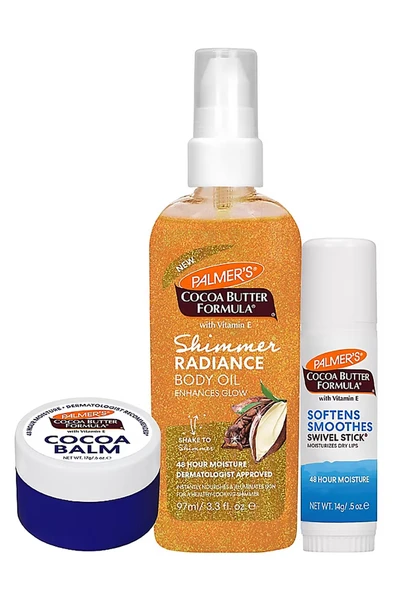 Palmers Cocoa Butter Moisture & Glow Cilt Bakım Seti - Resim 3