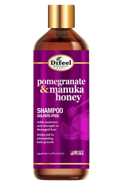 Difeel Pomegranate & Manuka Honey Sülfatsız Şampuan 354.9ML ürün görseli 1