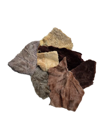 Çok Amaçlı Hakiki Deri Parça 1 Kg (Karışık) ürün görseli 1