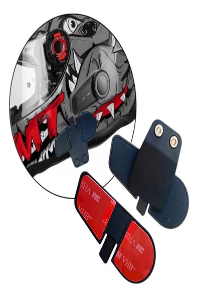 ULTRATEKNO Maxto M2 ve M2C İntercomlar İçin Kask Klipsi ürün görseli 1